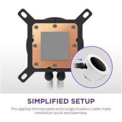 NZXT Kraken Plus 360 RGB V2 White (RL-KR360-W2)