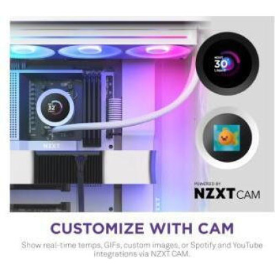 NZXT Kraken Plus 360 RGB V2 White (RL-KR360-W2)
