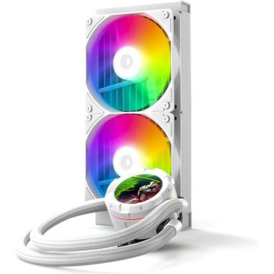 ID-COOLING Space LCD SL240 XE White