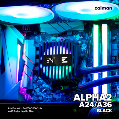 Zalman ALPHA 36 (Black)