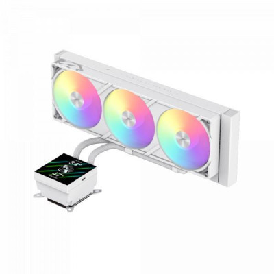 GameMax Glacier 360 LCD WH