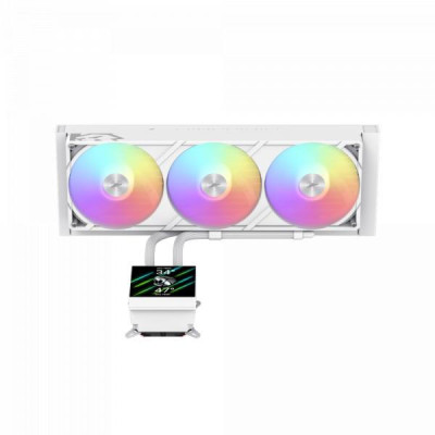 GameMax Glacier 360 LCD WH