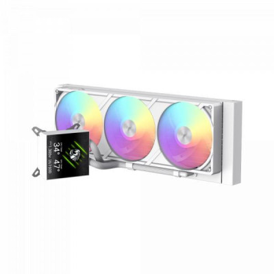 GameMax Glacier 360 LCD WH
