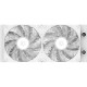 ID-COOLING ZOOMFLOW 240 XT V2 WHITE