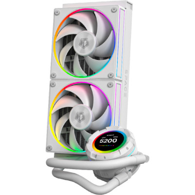 ID-COOLING Space LCD SL240 White