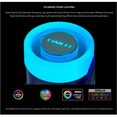 Lian Li Galahad II Lite 240P Black (G89.GA2L24PB.00)
