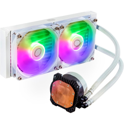 Cooler Master MasterLiquid 240L Core ARGB White (MLW-D24M-A18PZ-RW)