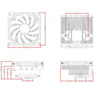 ID-COOLING IS-65-XT Black