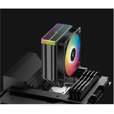 Deepcool AG400 BK ARGB V2 Black (R-AG400-BKAMMN-GJD)