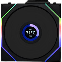 Lian Li Uni Fan TL Wireless LCD 120-1 Reverse Black (G99.12RTLLCD1W1B.00)
