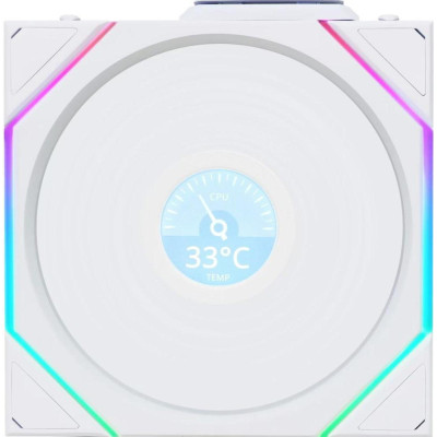 Lian Li UNI Fan TL Wireless LCD 120-1 Reverse White (G99.12RTLLCD1W1W.00)