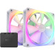 NZXT F140 RGB Twin Pack White (RF-R14DF-W1)