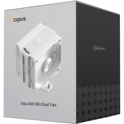 Ocypus IOTA A40 WH DUAL FAN (IOTA-A40-WH2NNWD00X-GL)