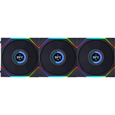 Lian Li Uni Fan TL LCD Reverse 120 3 in 1 Black (G99.12RTLLCD3B.00)