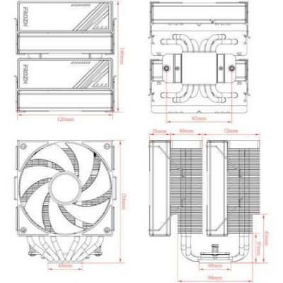 ID-COOLING Frozn A620 Black
