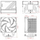ID-COOLING Frozn A610 ARGB White