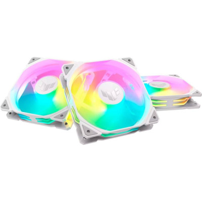 ASUS TUF Gaming TR120 ARGB White 3-Pack (90DA0093-B09020)
