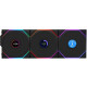 LIAN LI Uni Fan TL Wireless LCD 120 w/controller Black 3-Pack (G99.12TLLCD1W3B.00)