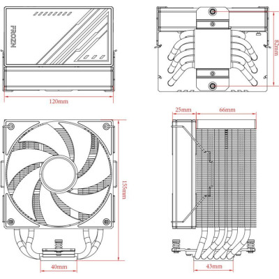 ID-COOLING Frozn A610 Black