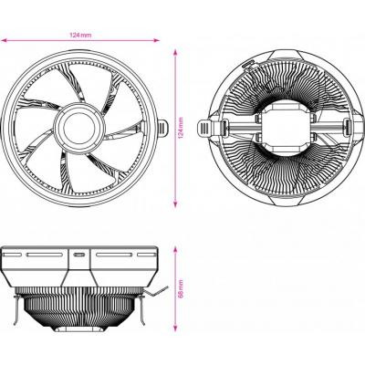 2E GAMING AIR COOL (2E-AC120Z-RGB)