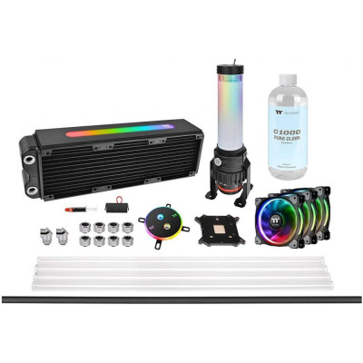 Thermaltake Pacific M360 Plus D5 Hard Tube Water Cooling Kit (CL-W218-CU00SW-A)