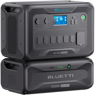 BLUETTI AC300 + battery module B300K