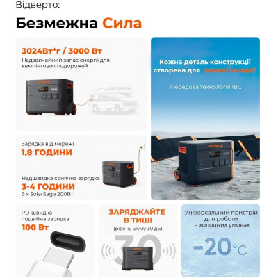 Jackery Explorer 3000 Pro (70-3000-EUOR01)