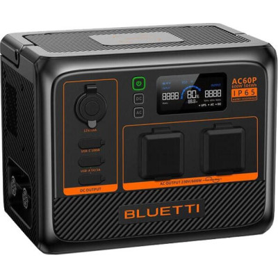 BLUETTI AC60P 504Wh 600W