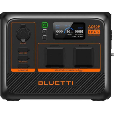 BLUETTI AC60P 504Wh 600W