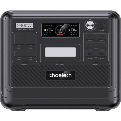 CHOETECH 2400W PS Wifi+Bt 2048Wh (BS008-BQB)