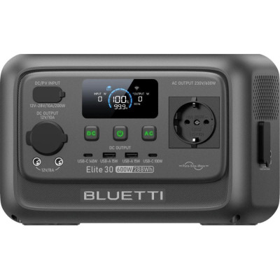 BLUETTI Elite 30 V2 600W 288Wh (P-EL30V2-EU-GY-BL-010)
