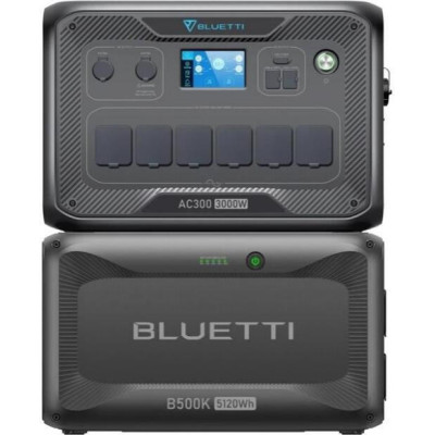 BLUETTI AC300 + battery module B500K