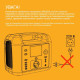 BLUETTI AC300 + battery module B500K