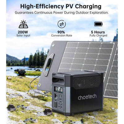 CHOETECH 1200W PS Wifi+Bt 1024Wh (BS061-BQB)