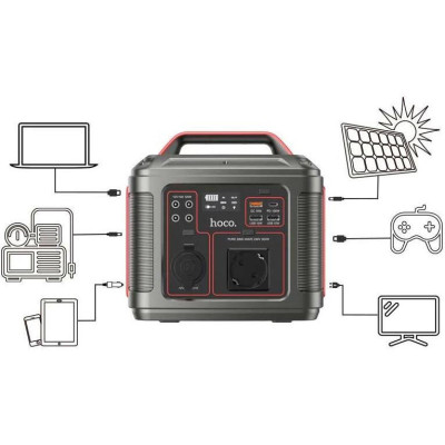 Hoco DB28 Iron Gray/Red