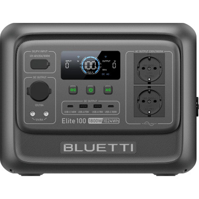 Bluetti Elite 100 V2 (P-EL100V2-EU-GB-BL-010) Bio-based plastic