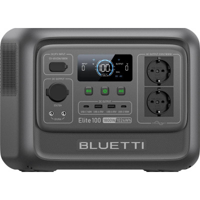 Bluetti Elite 100 V2 (P-EL100V2-EU-GB-BL-010) Bio-based plastic