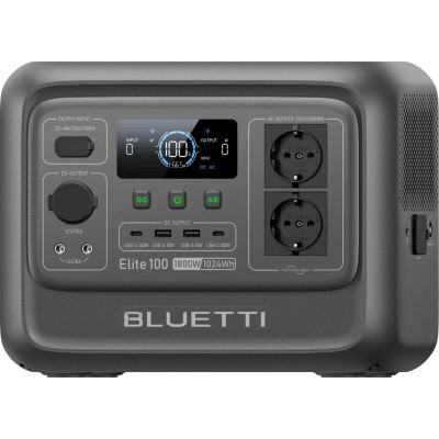 Bluetti Elite 100 V2 (P-EL100V2-EU-GB-BL-010) Bio-based plastic