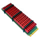 GELID Solutions Subzero M.2 SSD Cooling Kit Red (HS-M2-SSD-10-A-4)