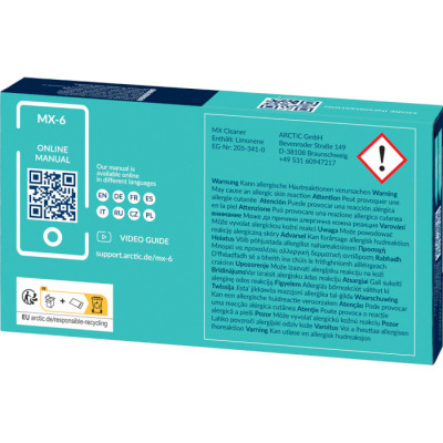 Arctic MX-6 4g + 6x MX Cleaner (ACTCP00084A)