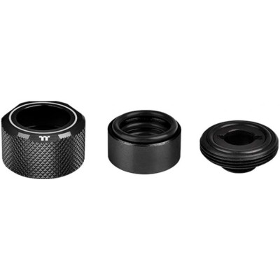 Thermaltake Pacific C-PRO G1/4 PETG Tube 16mm OD Compression – Black (CL-W214-CU00BL-A)