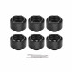 Thermaltake Pacific C-PRO G1/4 PETG Tube 16mm OD Compression - Black (6-Pack) (CL-W214-CU00BL-B)