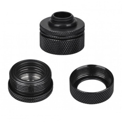 Thermaltake Pacific G1/4 PETG Tube Compression 16mm OD - Black (CL-W092-CA00BL-A)