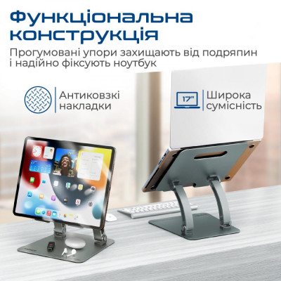 Promate DeskMate-7 Grey