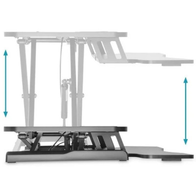 Digitus Ergonomic Workspace Riser, 11-46cm, чорний DA-90380-1