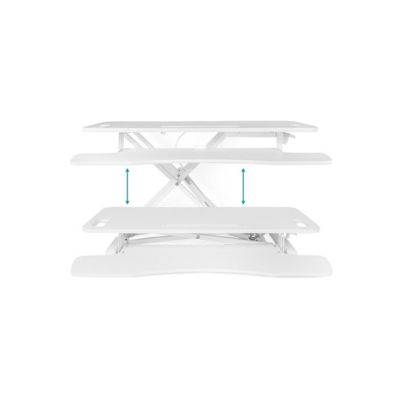 Digitus Ergonomic Workspace Riser, 11-46cm, white DA-90380-2