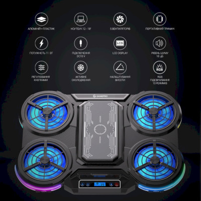 GamePro CP1450 Black