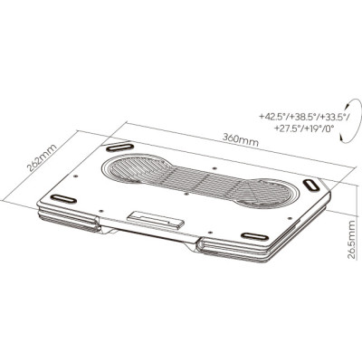 GamePro CP1540 Dark Grey