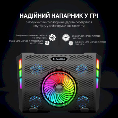 GamePro CP740 Black