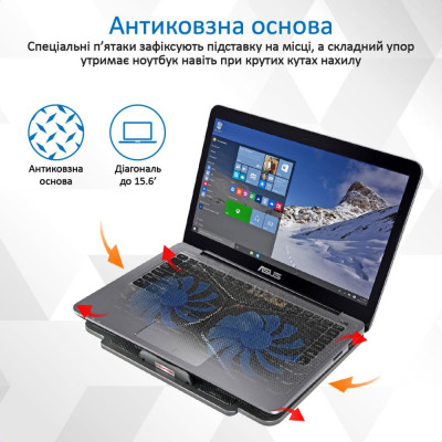 Promate Airbase-1 Black (airbase-1.black)